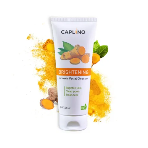 Caplino Turmeric Facial Cleanser – Brightening 100ml	